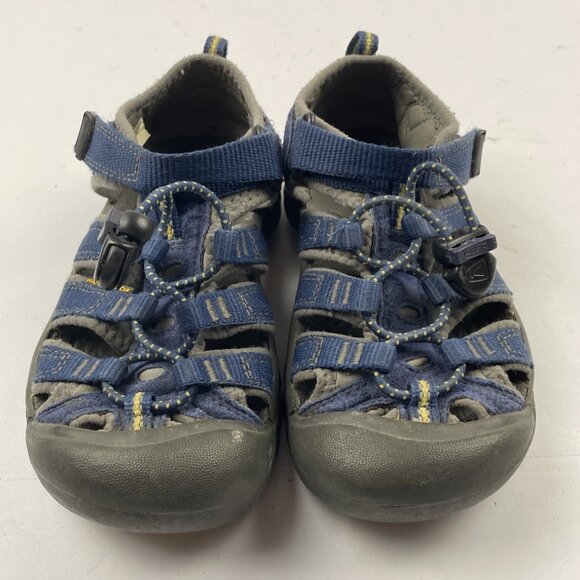 KEEN Newport H2 Sandals Youth Kids Toddler 12 Blue Water Sports Slip On - Picture 9 of 12
